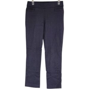 Kim Rogers Patterned Pull-On Pants